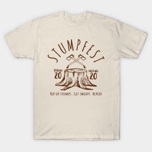 Stumpfest 2020 Brown T-Shirt